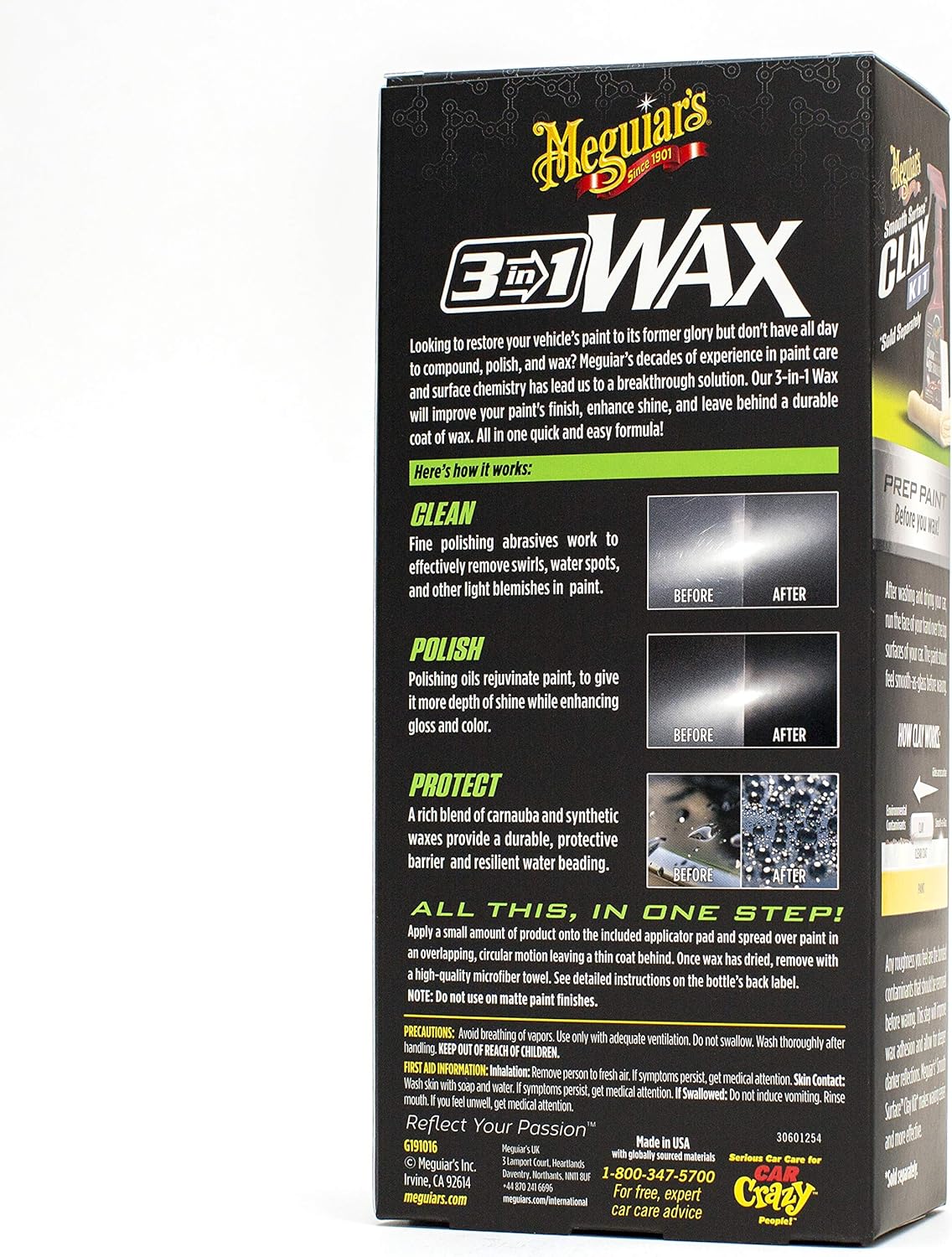 Meguiar’s 3-in-1 Wax – 473 ml (16 oz) - Image 3