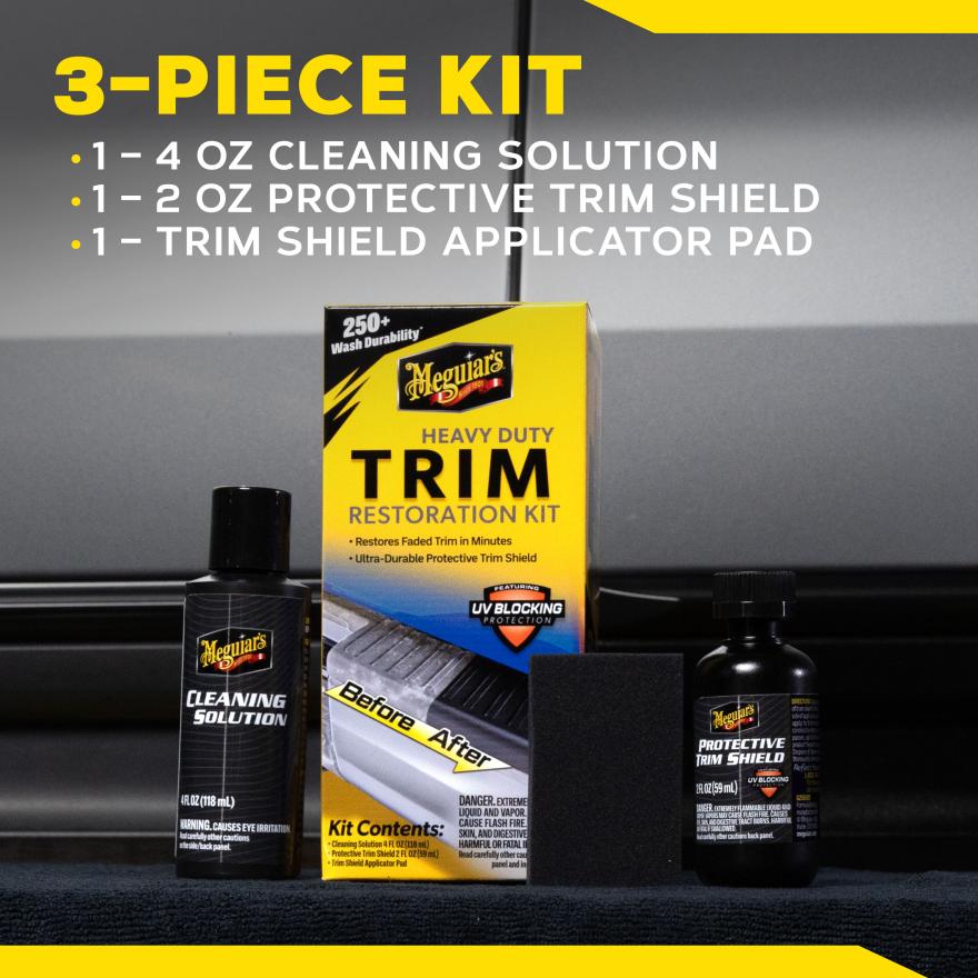 Meguiar's Heavy Duty Trim Restoration Kit - Image 2