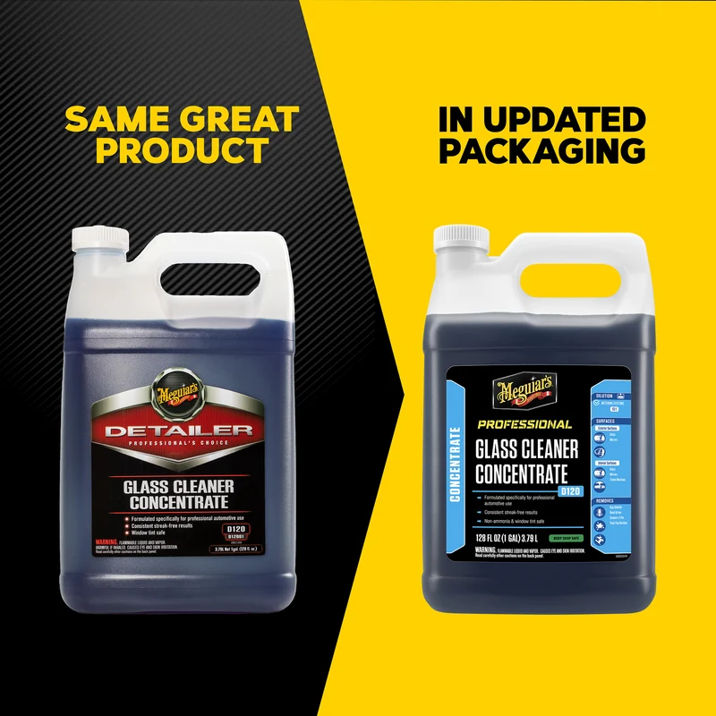 Meguiar’s Professional Glass Cleaner Concentrate D120 – 3.78 L (1 gal) - Image 2