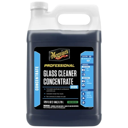 Meguiar’s Professional Glass Cleaner Concentrate D120 – 3.78 L (1 gal)