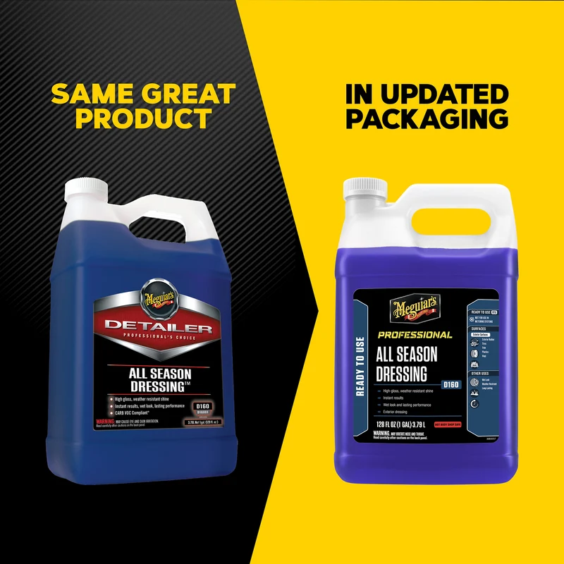 Meguiar’s Professional All Season Dressing D160 – 3.78 L (1 gal) - Image 2
