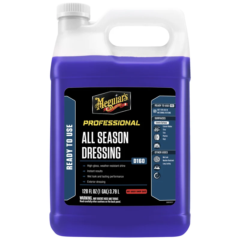 Meguiar’s Professional All Season Dressing D160 – 3.78 L (1 gal)