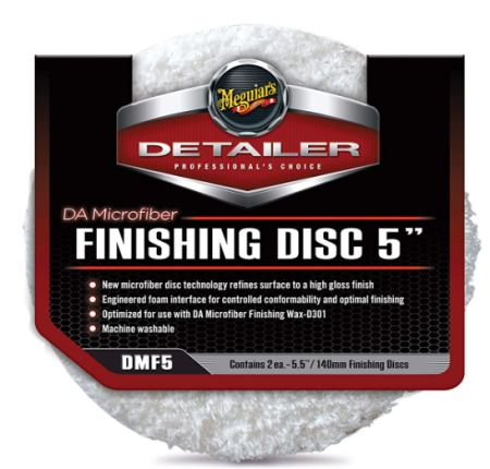 DA Microfiber Finishing Plate 5", DMF5 - 2Pack