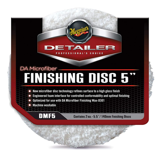 DA Microfiber Finishing Plate 5", DMF5 - 2Pack