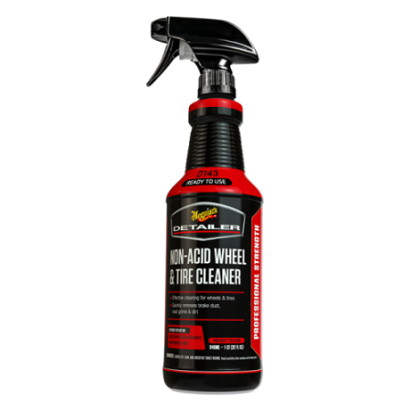 Meguiar’s Non-Acid Wheel & Tire Cleaner D143 – 946 ml (32 oz)