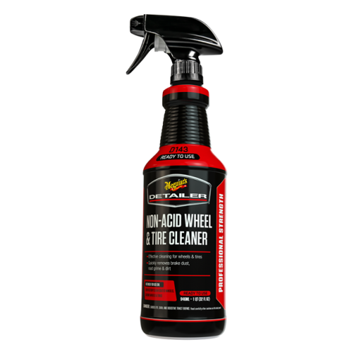 Meguiar’s Non-Acid Wheel & Tire Cleaner D143 – 946 ml (32 oz)