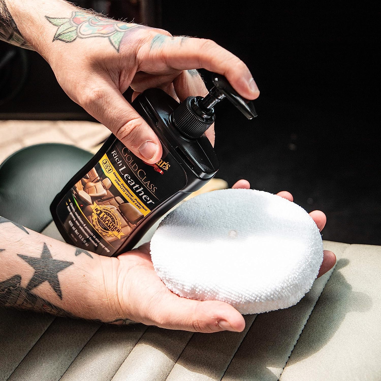 Gold Class Rich Leather Gel, G17914, 400ml - Image 2
