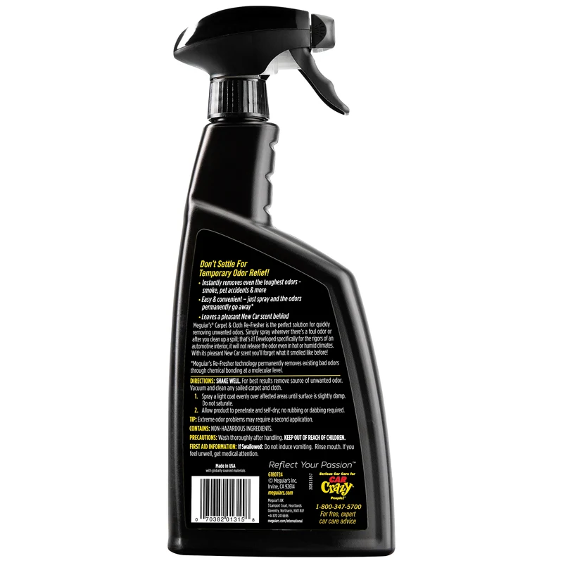 Meguiar’s Carpet & Cloth Re-Fresher – 709 ml (24 oz) - Image 3