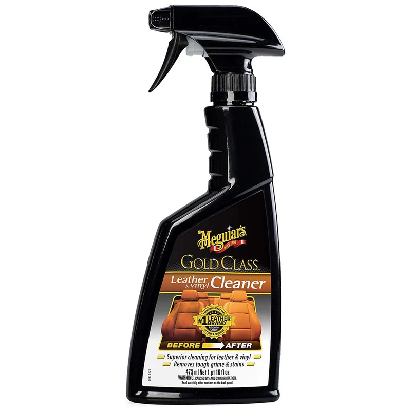 Meguiar’s Gold Class Leather & Vinyl Cleaner – 473 ml (16 oz)
