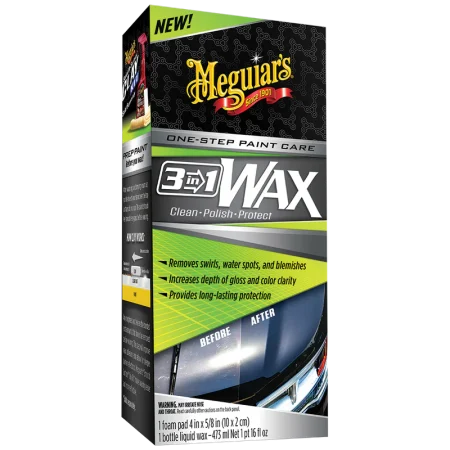 Meguiar’s 3-in-1 Wax – 473 ml (16 oz)