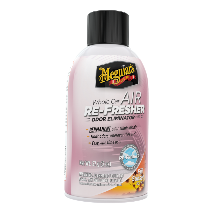 Meguiar’s Whole Car Air Re-Fresher Odor Eliminator Mist – Fiji Sunset Scent – 59 ml (2 oz) - Image 3