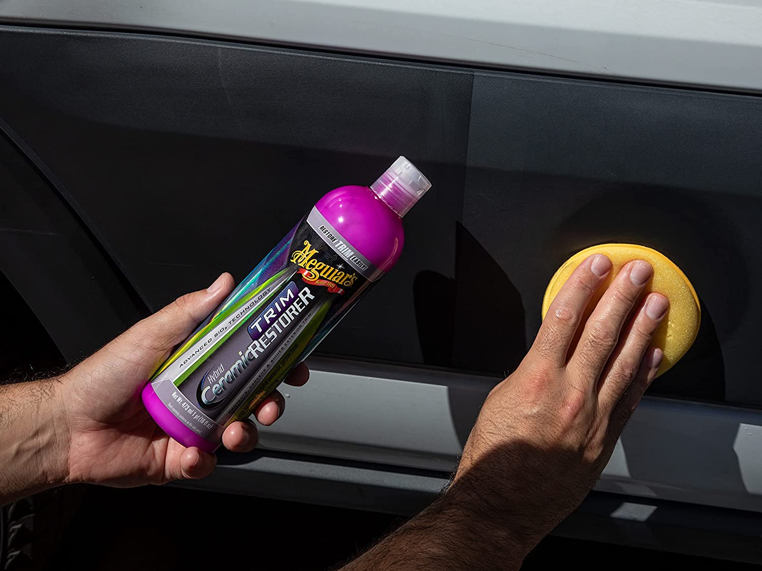 Hybrid Ceramic Trim Restorer, G220316- Trim & Plastics Restorer,Back to Black 473ml - Image 2