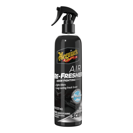 Meguiar’s Air Re-Fresher Odor Fighting Spray – Black Chrome Scent – 237 ml (8 oz)