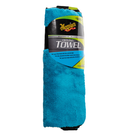 Supreme Shine Drying Towel, X210100 - Super Plush & Ultra Absorbent, 1Pack, Blue