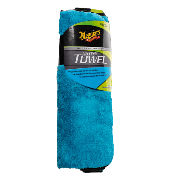 Supreme Shine Drying Towel, X210100 - Super Plush & Ultra Absorbent, 1Pack, Blue