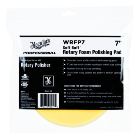 Meguiar's Professional Polishing Foam Pads - 7 inch - Yellow