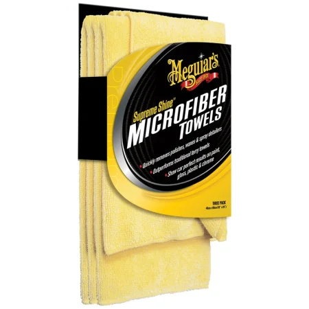 Meguiar's Supreme Shine Microfiber Towels (3-Pack)