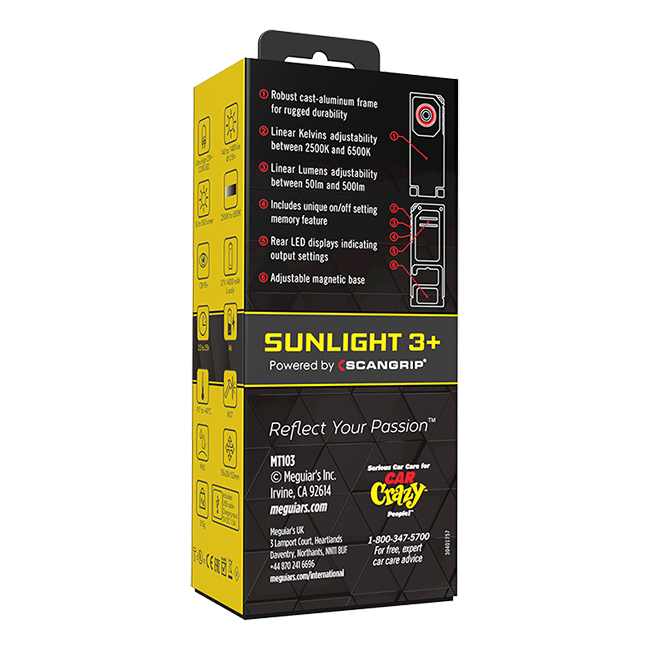 Sunlight 3+, MT103-Detailer Inspection Light - Image 3